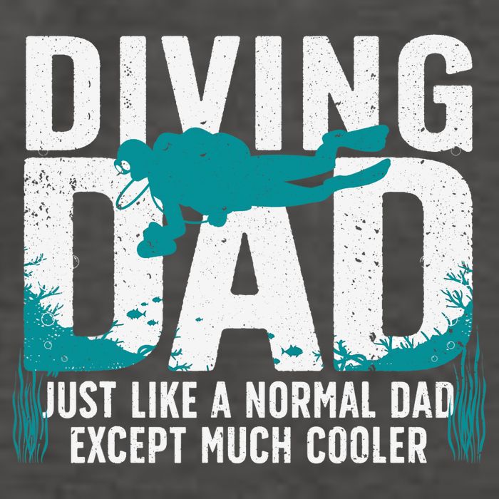 Cool Scuba Diving For Dad  Ocean Scuba Diver Instructor Vector Backpack