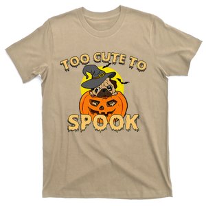 Cute Spooky Dog Pug Halloween Creepy Pumpkin Spook T-Shirt