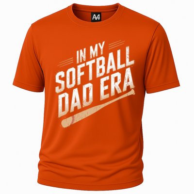 Cute Softball Dads In My Softball Dad Era Proud Softball Dad Gift Cooling Performance Crew T-Shirt