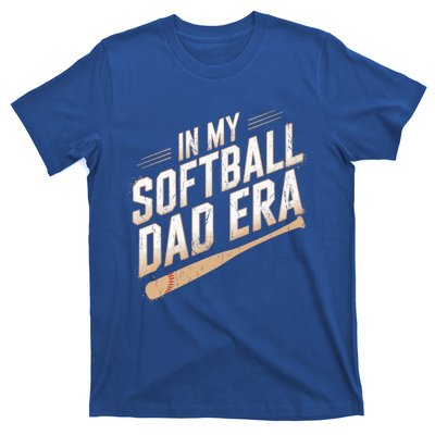 Cute Softball Dads In My Softball Dad Era Proud Softball Dad Gift T-Shirt