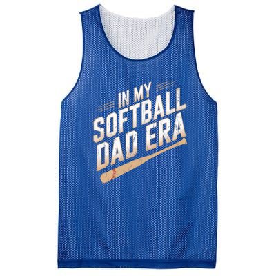 Cute Softball Dads In My Softball Dad Era Proud Softball Dad Gift Mesh Reversible Basketball Jersey Tank