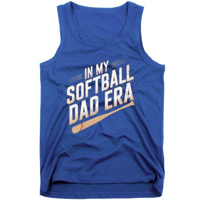 Cute Softball Dads In My Softball Dad Era Proud Softball Dad Gift Tank Top