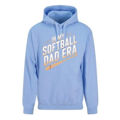 Cute Softball Dads In My Softball Dad Era Proud Softball Dad Gift Unisex Surf Hoodie