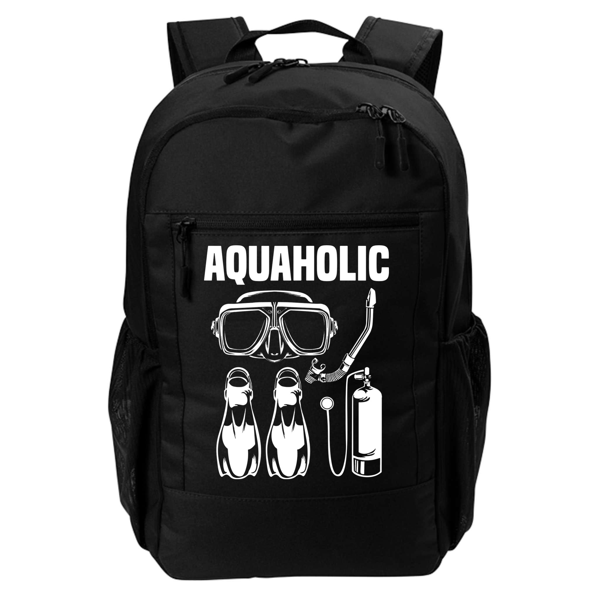 Cool Scuba Diving Themed Design For Men Women Scuba Dive Backpack