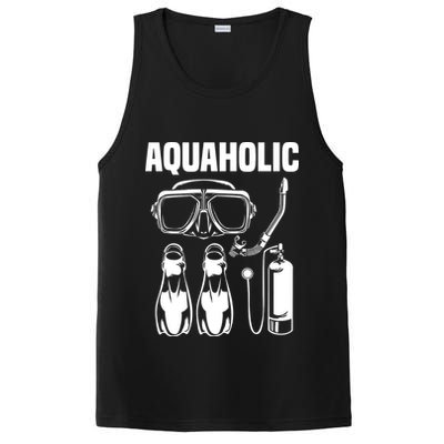 Cool Scuba Diving Themed Design For Men Women Scuba Dive PosiCharge Competitor Tank