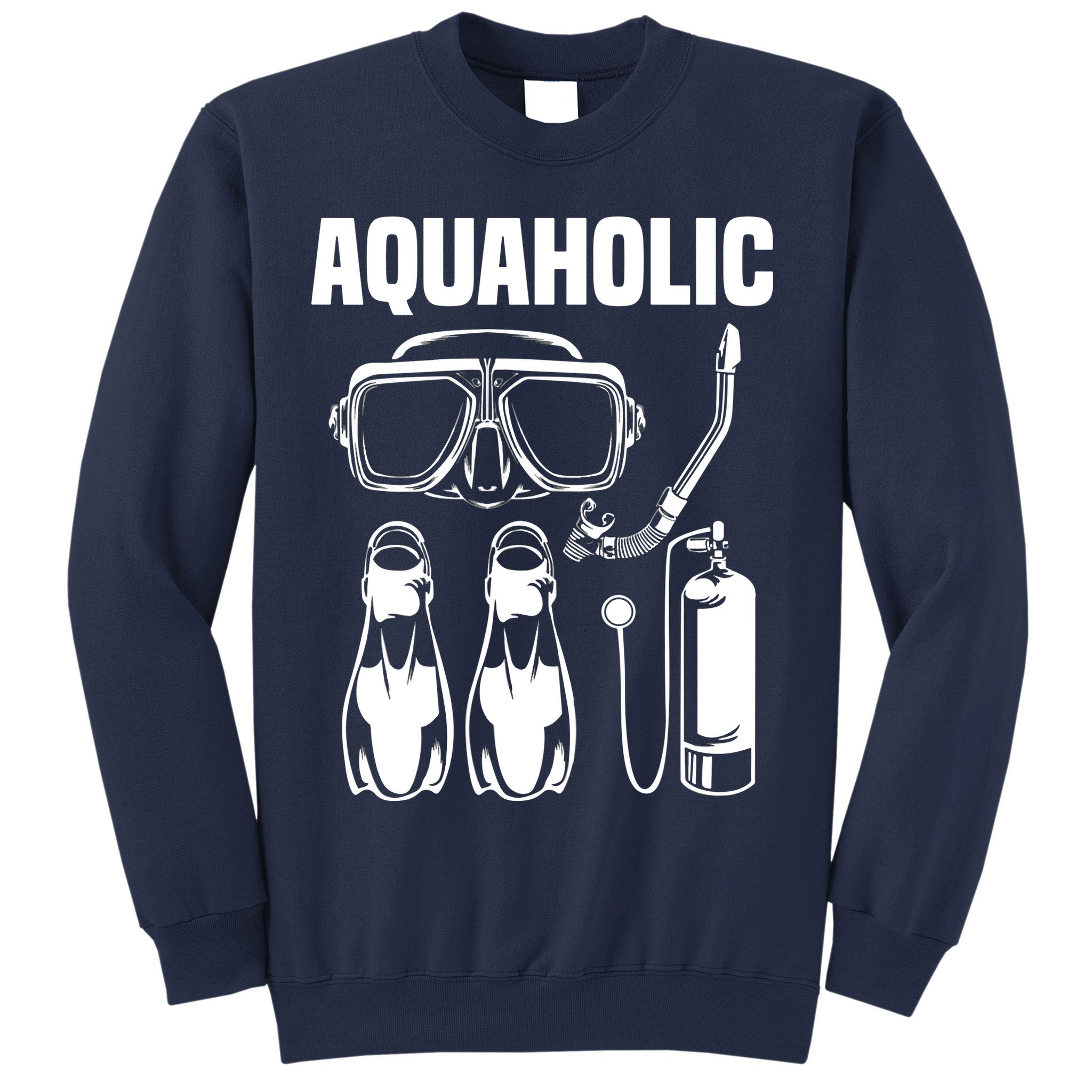 Cool Scuba Diving Themed Design For Men Women Scuba Dive Sweatshirt