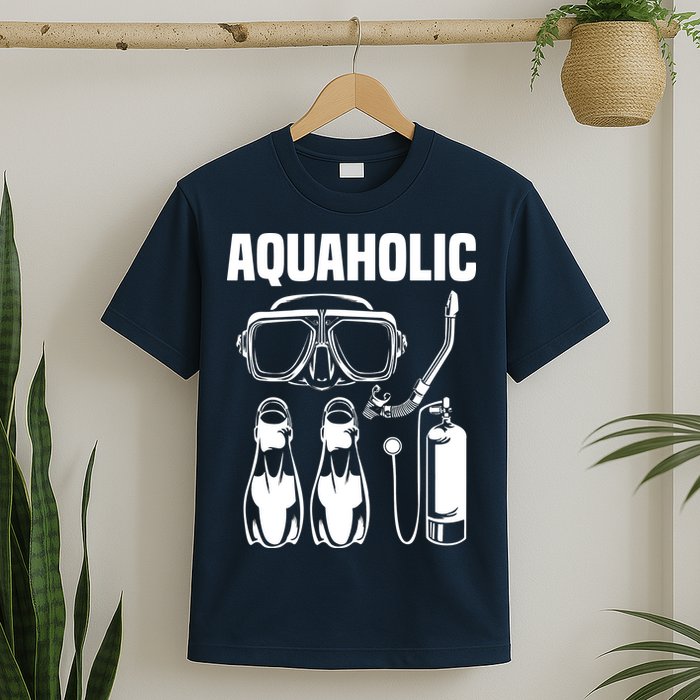 Cool Scuba Diving Themed Design For Men Women Scuba Dive T-Shirt
