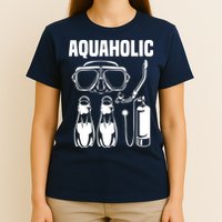Cool Scuba Diving Themed Design For Men Women Scuba Dive T-Shirt