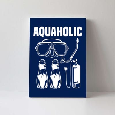 Cool Scuba Diving Themed Design For Men Women Scuba Dive Canvas