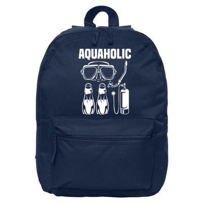 Cool Scuba Diving Themed Design For Men Women Scuba Dive 16 in Basic Backpack