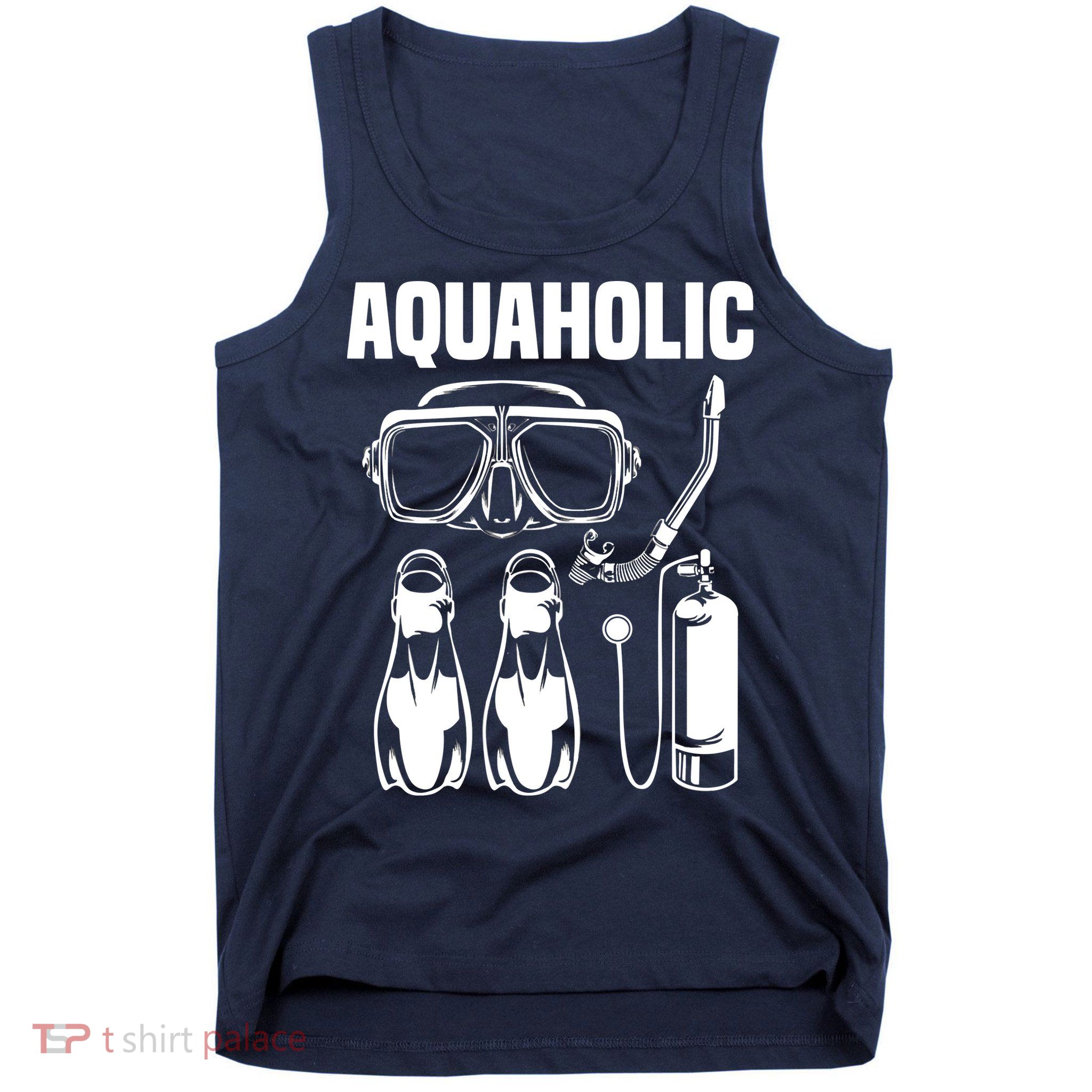 Cool Scuba Diving Themed Design For Men Women Scuba Dive Tank Top