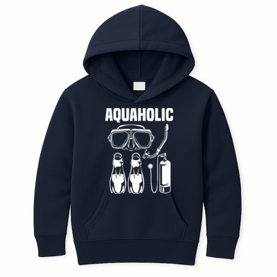 Cool Scuba Diving Themed Design For Men Women Scuba Dive Kids Hoodie