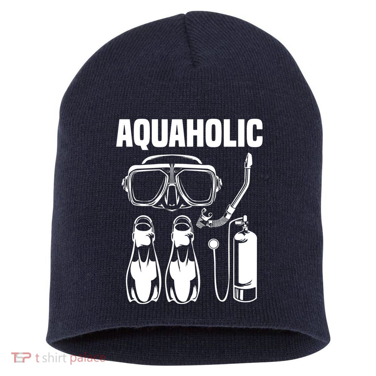 Cool Scuba Diving Themed Design For Men Women Scuba Dive Short Acrylic Beanie