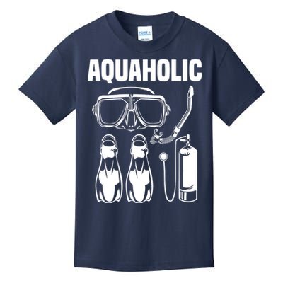 Cool Scuba Diving Themed Design For Men Women Scuba Dive Kids T-Shirt