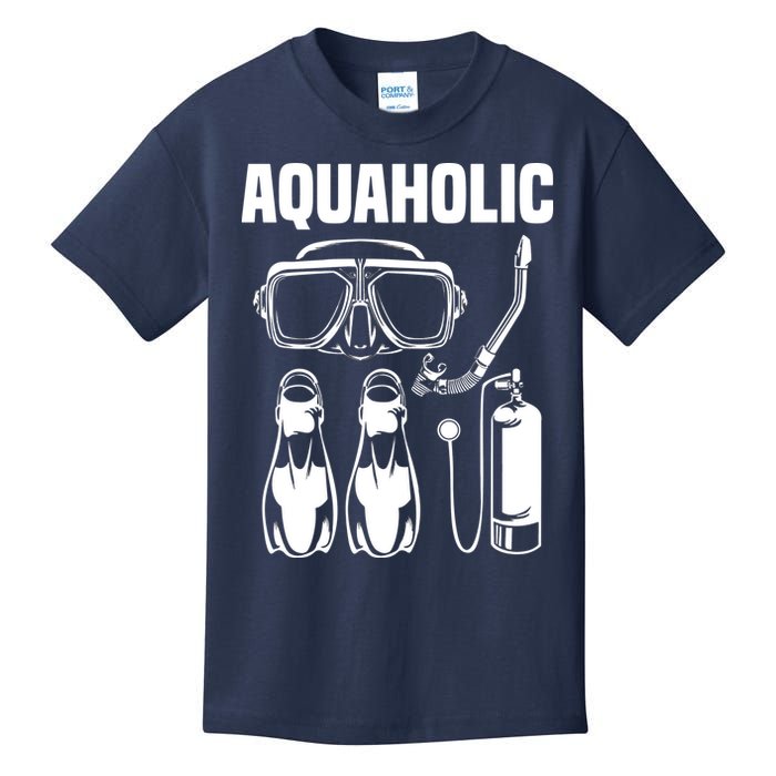 Cool Scuba Diving Themed Design For Men Women Scuba Dive Kids T-Shirt