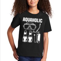 Cool Scuba Diving Themed Design For Men Women Scuba Dive Kids T-Shirt