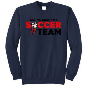 Coaching Soccer Dad Coach Soccer Coach Tall Sweatshirt