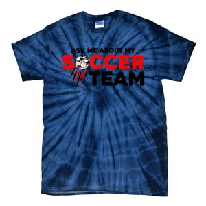 Coaching Soccer Dad Coach Soccer Coach Tie-Dye T-Shirt