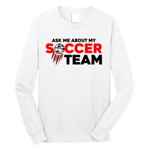 Coaching Soccer Dad Coach Soccer Coach Long Sleeve Shirt