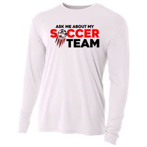 Coaching Soccer Dad Coach Soccer Coach Cooling Performance Long Sleeve Crew