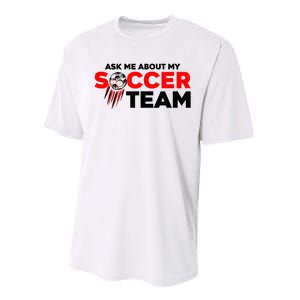 Coaching Soccer Dad Coach Soccer Coach Performance Sprint T-Shirt