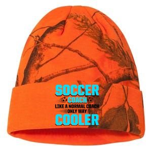 Coaching Soccer Dad Coach Soccer Coach Kati Licensed 12" Camo Beanie