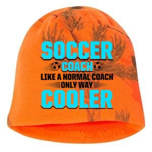 Coaching Soccer Dad Coach Soccer Coach Kati - Camo Knit Beanie