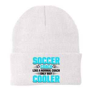 Coaching Soccer Dad Coach Soccer Coach Knit Cap Winter Beanie