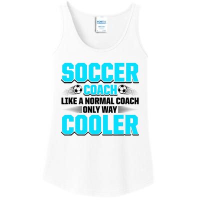 Coaching Soccer Dad Coach Soccer Coach Ladies Essential Tank