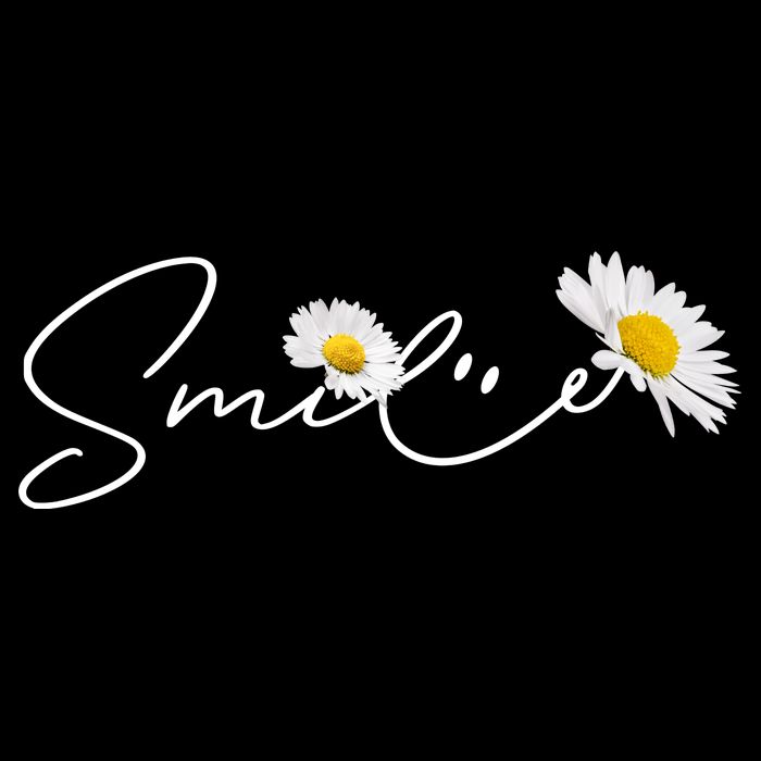 Cute Smile Daisy Flower Cooling Performance Crew T-Shirt