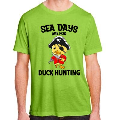 Cruising Sea Days Are For Duck Hunting Rubber Duck Cruise Adult ChromaSoft Performance T-Shirt