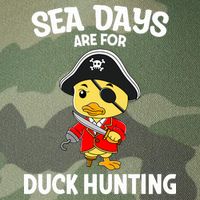 Cruising Sea Days Are For Duck Hunting Rubber Duck Cruise Legacy Tie Dye Trucker Hat