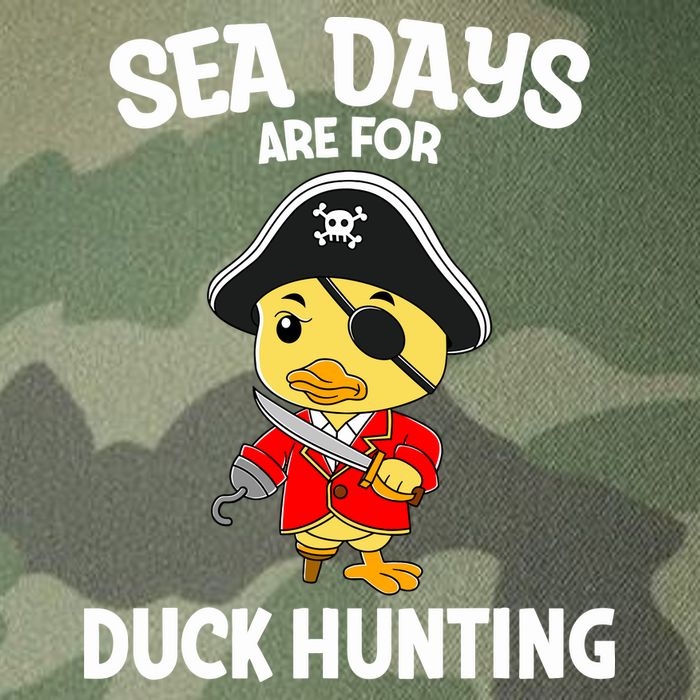 Cruising Sea Days Are For Duck Hunting Rubber Duck Cruise Legacy Tie Dye Trucker Hat