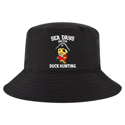 Cruising Sea Days Are For Duck Hunting Rubber Duck Cruise Cool Comfort Performance Bucket Hat