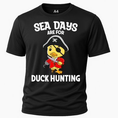 Cruising Sea Days Are For Duck Hunting Rubber Duck Cruise Cooling Performance Crew T-Shirt