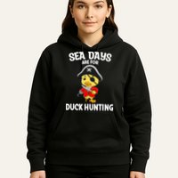 Cruising Sea Days Are For Duck Hunting Rubber Duck Cruise Hoodie