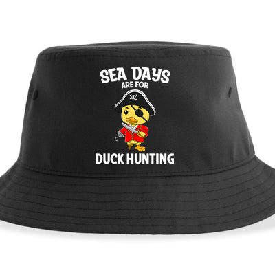 Cruising Sea Days Are For Duck Hunting Rubber Duck Cruise Sustainable Bucket Hat