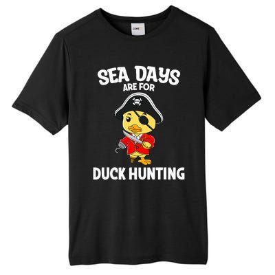 Cruising Sea Days Are For Duck Hunting Rubber Duck Cruise Tall Fusion ChromaSoft Performance T-Shirt