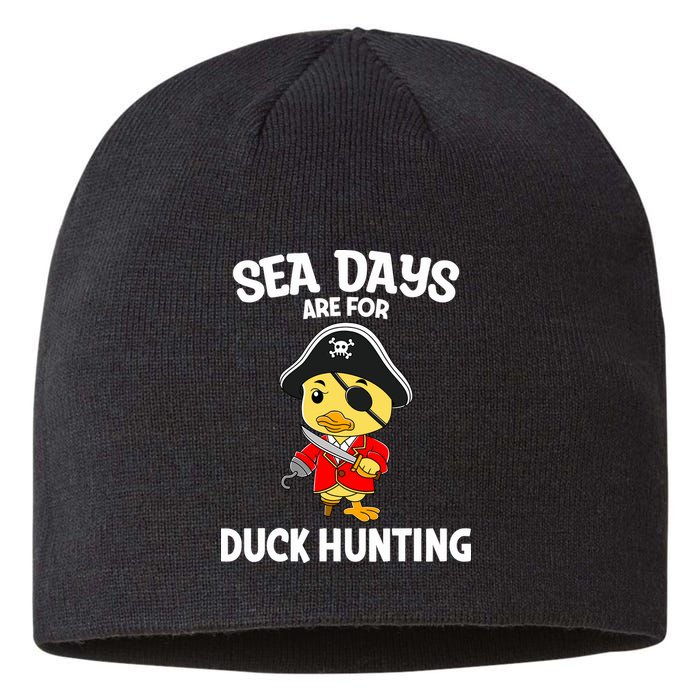 Cruising Sea Days Are For Duck Hunting Rubber Duck Cruise Sustainable Beanie