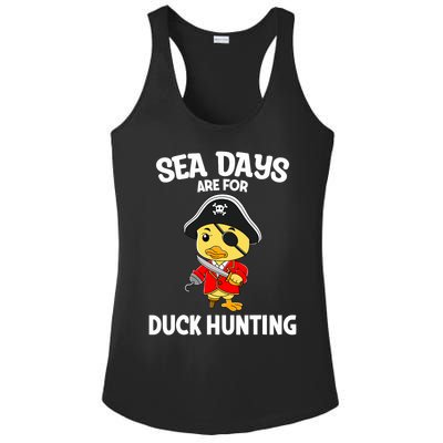 Cruising Sea Days Are For Duck Hunting Rubber Duck Cruise Ladies PosiCharge Competitor Racerback Tank