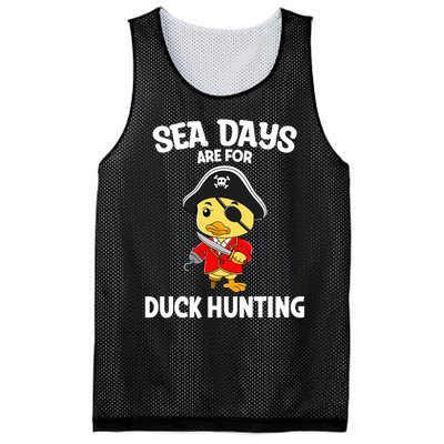 Cruising Sea Days Are For Duck Hunting Rubber Duck Cruise Mesh Reversible Basketball Jersey Tank