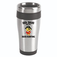 Cruising Sea Days Are For Duck Hunting Rubber Duck Cruise 16oz Travel Tumbler