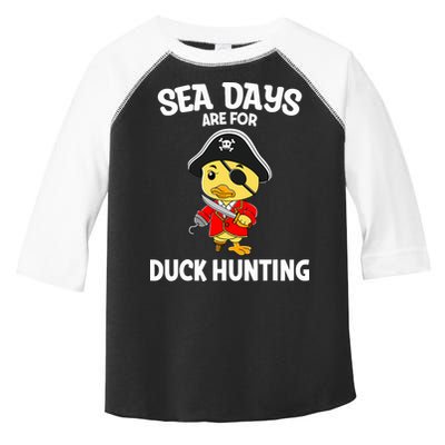 Cruising Sea Days Are For Duck Hunting Rubber Duck Cruise Toddler Fine Jersey T-Shirt