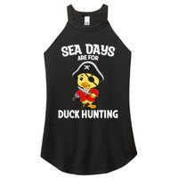 Cruising Sea Days Are For Duck Hunting Rubber Duck Cruise Women's Perfect Tri Rocker Tank