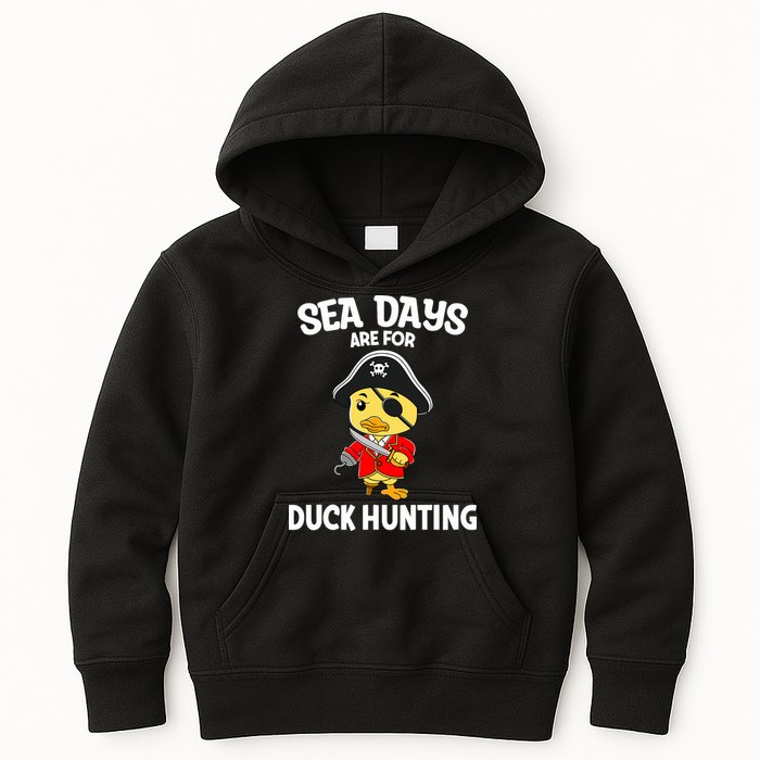 Cruising Sea Days Are For Duck Hunting Rubber Duck Cruise Kids Hoodie