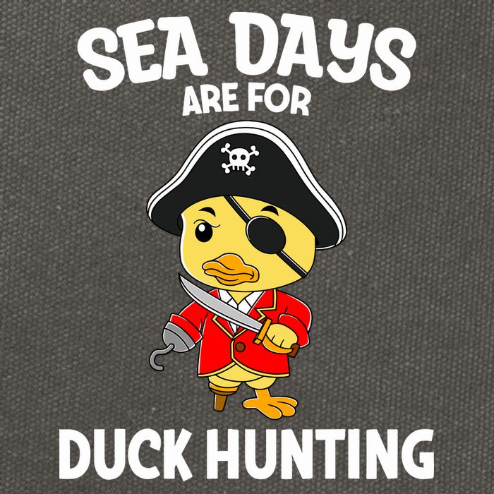 Cruising Sea Days Are For Duck Hunting Rubber Duck Cruise Cotton Canvas Backpack