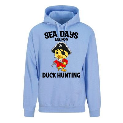 Cruising Sea Days Are For Duck Hunting Rubber Duck Cruise Unisex Surf Hoodie