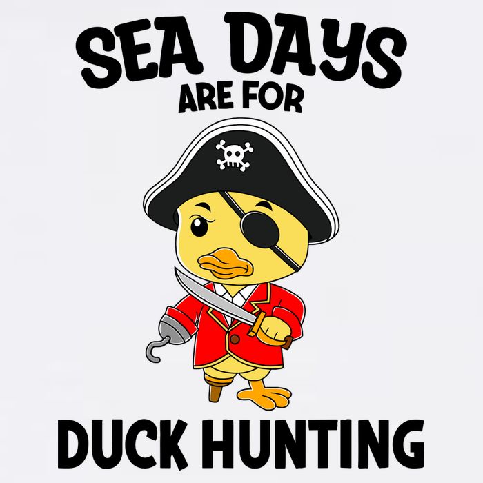 Cruising Sea Days Are For Duck Hunting Rubber Duck Cruise Garment-Dyed Sweatshirt