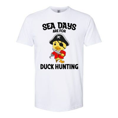 Cruising Sea Days Are For Duck Hunting Rubber Duck Cruise Softstyle CVC T-Shirt