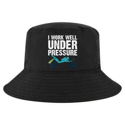 Cool Scuba Diving For Men Women Ocean Scuba Diver Snorkeling Cool Comfort Performance Bucket Hat